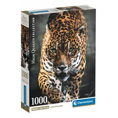 Clementoni puzzle 1000 el Compact Walk of the Jaguar