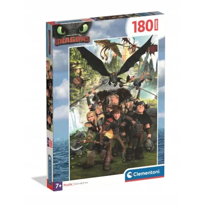 Clementoni Puzzle 180 el Super Kolor How To Train Your Dragon