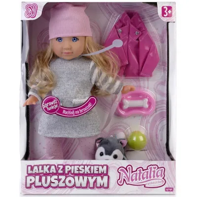 Artyk Natalia z pieskiem pluszowym 35 cm
