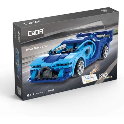 Cada klocki Blue Race Car