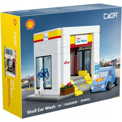 Cada klocki stacja Shell myjnia