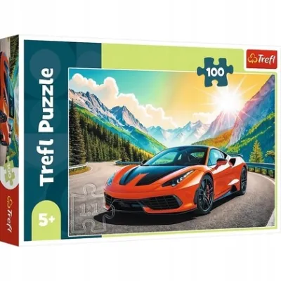 Trefl Puzzle 100 el Wyścig z czasem