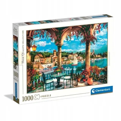 Clementoni Puzzle 1000 el HQ Balcony View Of Lake Como