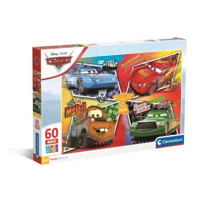 Clementoni Puzzle 60 el maxi Super Kolor Cars