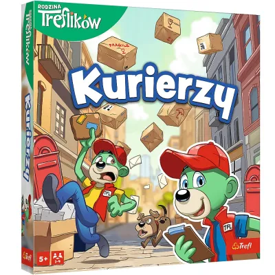 Trefl Gra Kurierzy Rodzina Treflików