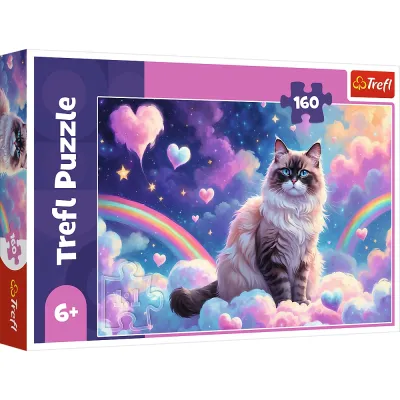 Trefl Puzzle 160 el Domowy kotek