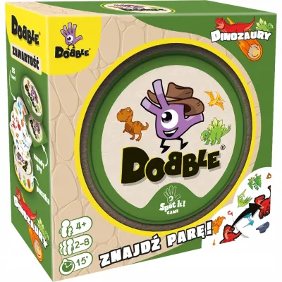 Rebel gra Dobble Dinozaury 