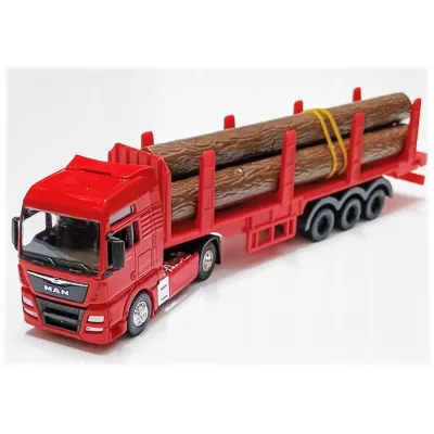 WELLY  truck MAN TGX z drewnem