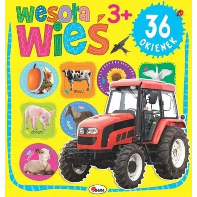 Morex Książka Wesoła wieś  36 Okienek