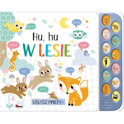 Morex Książka Usłysz mnie Hu hu w lesie 
