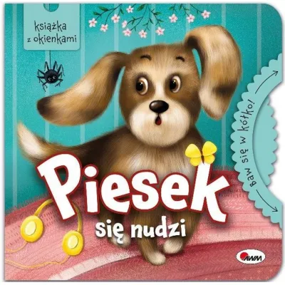 Morex Książka Baw się w kółko Piesek się nudzi