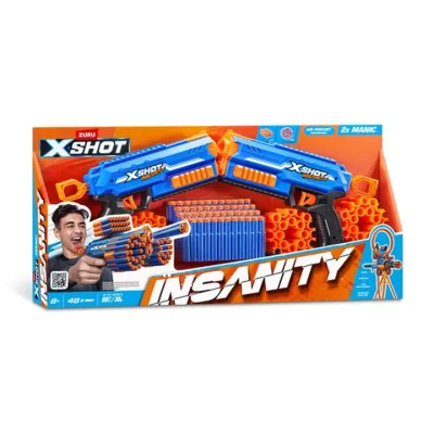 ZURU X-SHOT Insanity 2 pak