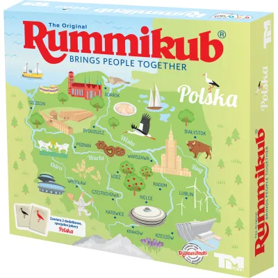 TM Toys Rummikub edycja limitowana Polska
