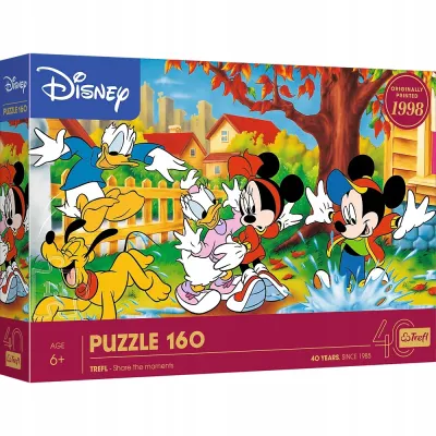 Trefl Puzzle 160 el 40 lecie Zabawa w kałużach