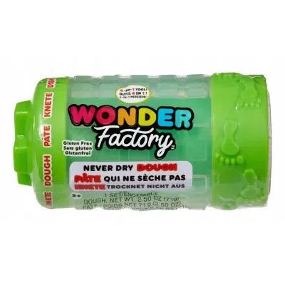 MGA Wonder Factory Never Dry Dough zielona Tuba 