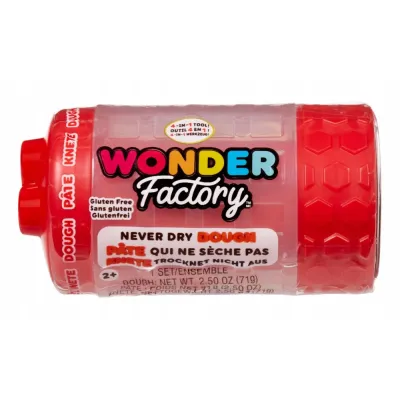 MGA Wonder Factory Never Dry Dough czerwona 