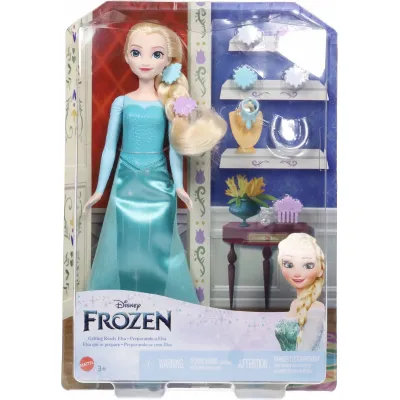 Mattel DISNEY Frozen Elsa i akcesoria do włosów