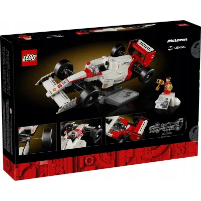 LEGO ICONS McLaren MP4/4 i Ayrton S
