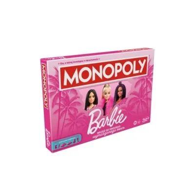 Hasbro Gra MONOPOLY Barbie wersja polska