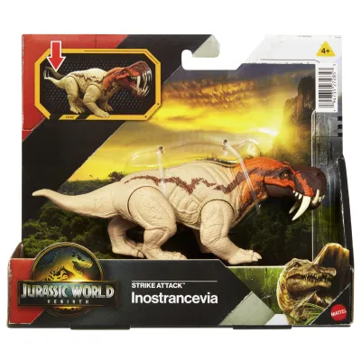 JURASSIC WORLD Atak dino Inostrancevia