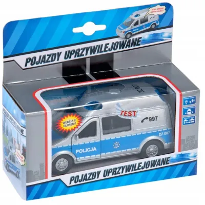Hkg Van Policja z głosem