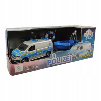HKG VW T6 Policja z łodzią