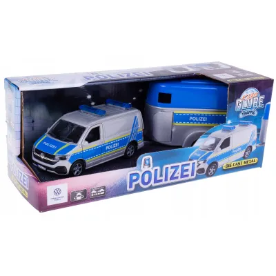 HKG VW T6 Policja z przyczepą na konie