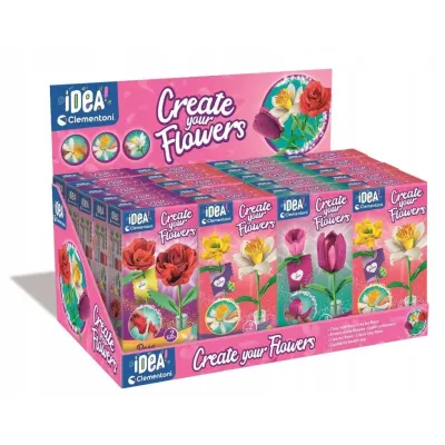 Clementoni IDEA Mini fabryka kwiatów Mix 