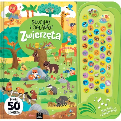 Aksjomat Słuchaj i oglądaj! Zwierzęta Ponad 50 dźwięków 