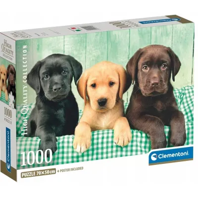 Clementoni puzzle 1000 el Compact Three Labs