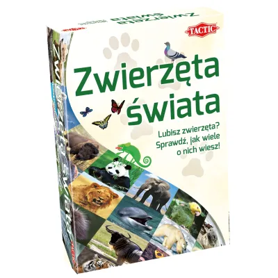 Tactic Gra Quizy świata Zwierzęta