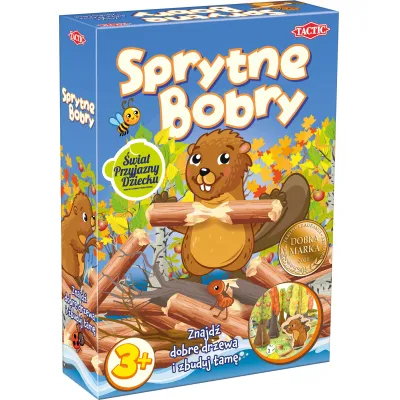 Tactic Gra planszowa Sprytne bobry