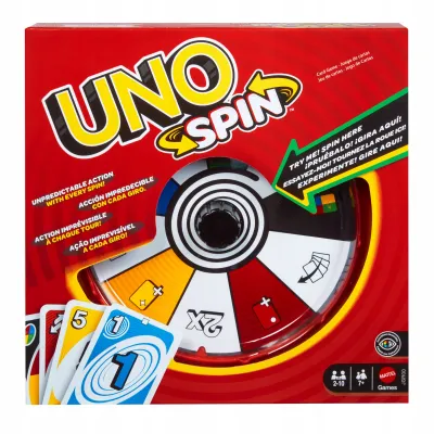 Mattel UNO SPIN gra rodzinna