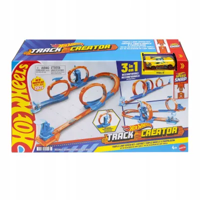 Hot Wheels Super tor potrójna pętla