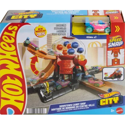 Hot Wheels City Sklepik Guma balonowa i autko 