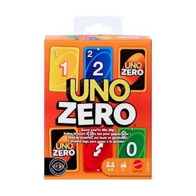 Mattel Uno Zero gra karciana