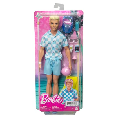 Mattel Barbie Ken na plaży
