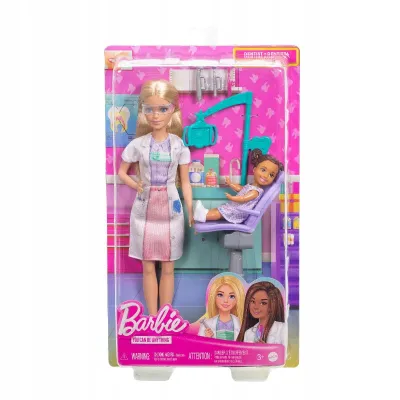 Barbie kariera lalka dentystka