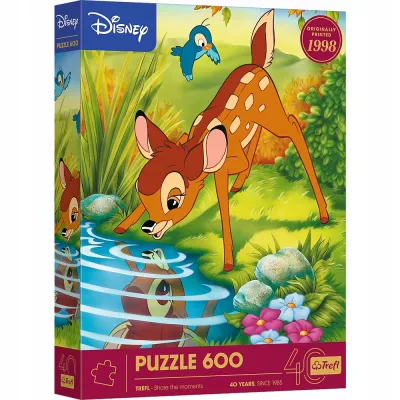 Trefl Puzzle 600 el 40-lecie Bambi