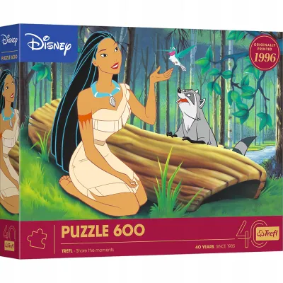 Trefl Puzzle 600 el 40-lecie Pocahontas