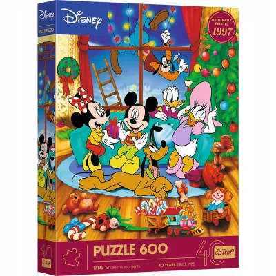 Tref Puzzle 600 el XMAS 40-lecie Myszka Miki