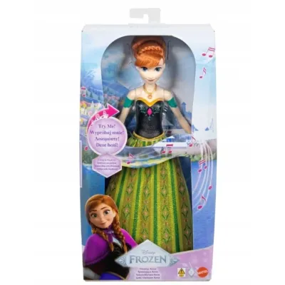 Mattel Frozen śpiewająca Lalka Anna