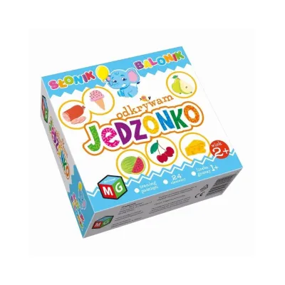 MultiGra gra Odkrywam jedzonko Słonik Balonik