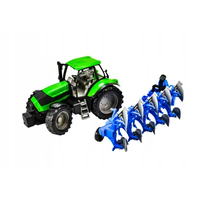 Gazelo Traktor z maszyną rolniczą 