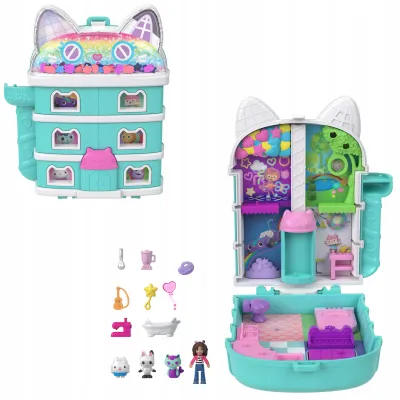 Polly Pocket Koci domek Gabi Zestaw kompaktowy JFV02
