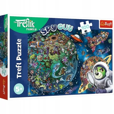 Trefl Puzzle 100 el Trefliki w kosmosie