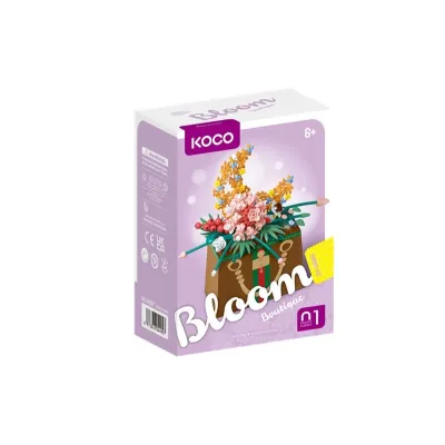KOCO klocki kwiaty w torebce lato  245 el