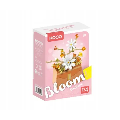 KOCO klocki kwiaty w torebce zima 232 el 