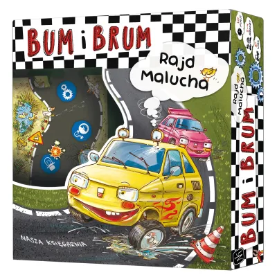 Nasza Księgarnia Gra BUM i BRUM Rajd malucha