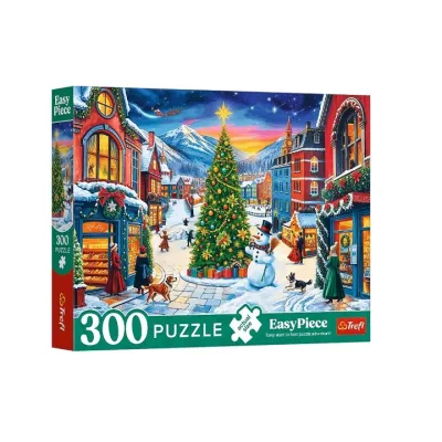 Trefl Puzzle 300 el XMAS Easy Piece świąteczne miasteczko